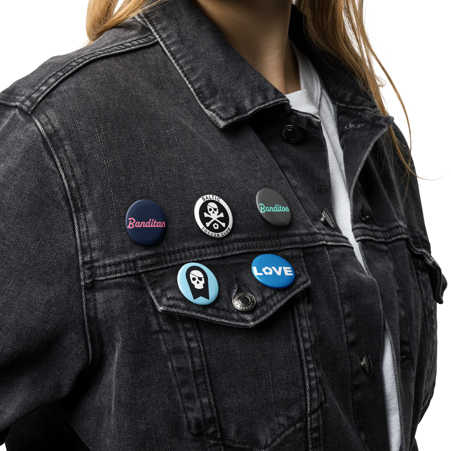Banditos Pin Buttons (Set of 5)